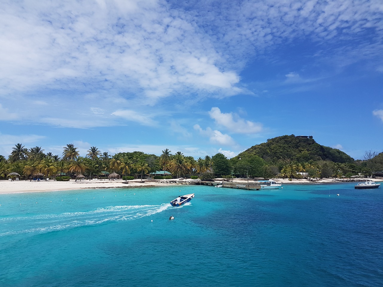 Image - grenadines paradise ocean tropical