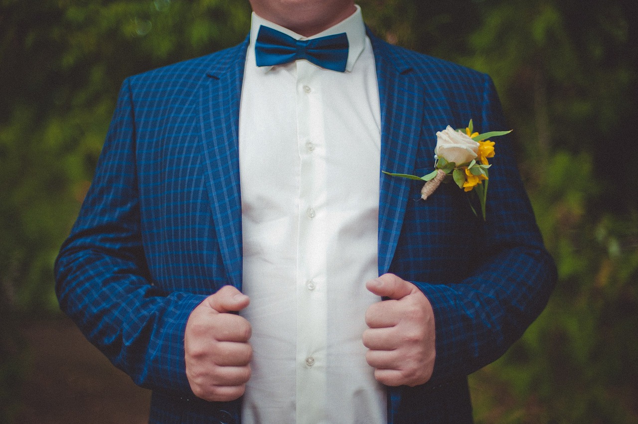 Image - the groom costume butterfly flower