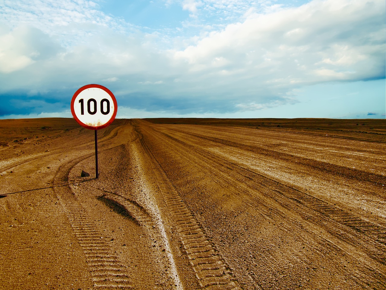 Image - road sign landscape travel highway