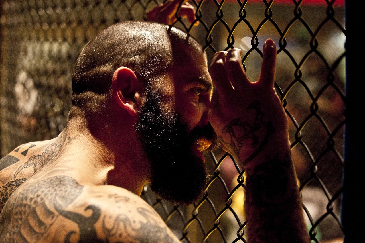 Image - mma network cage tattoos beard