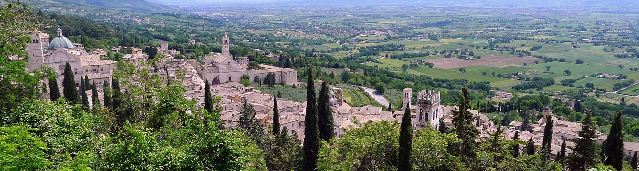 Image - assisi landscape santa chiara