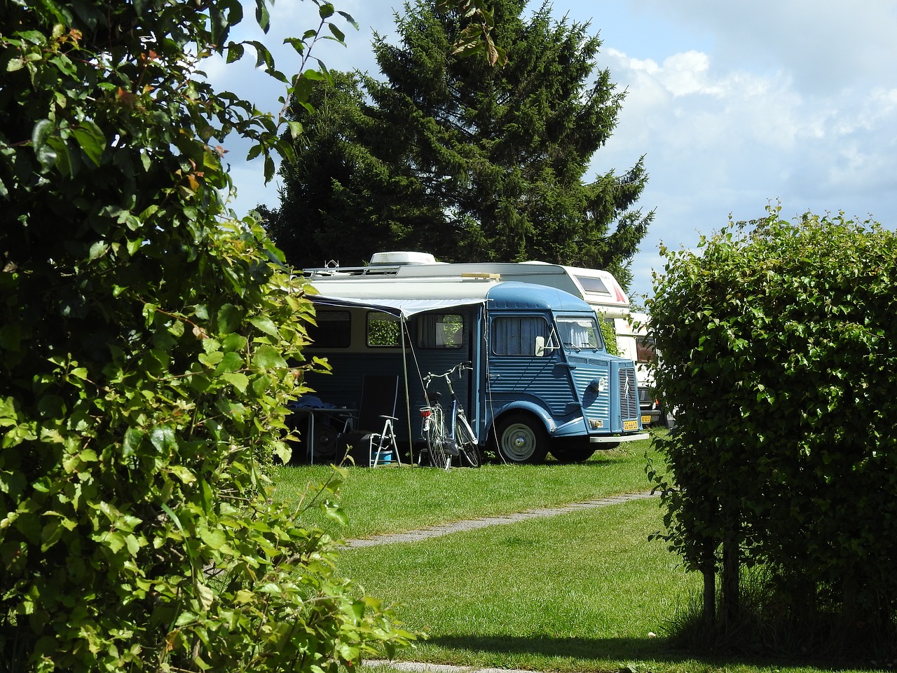 Image - van vintage holiday camping