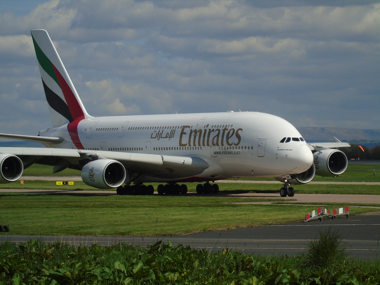 Image - aircraft emirates a380 travel