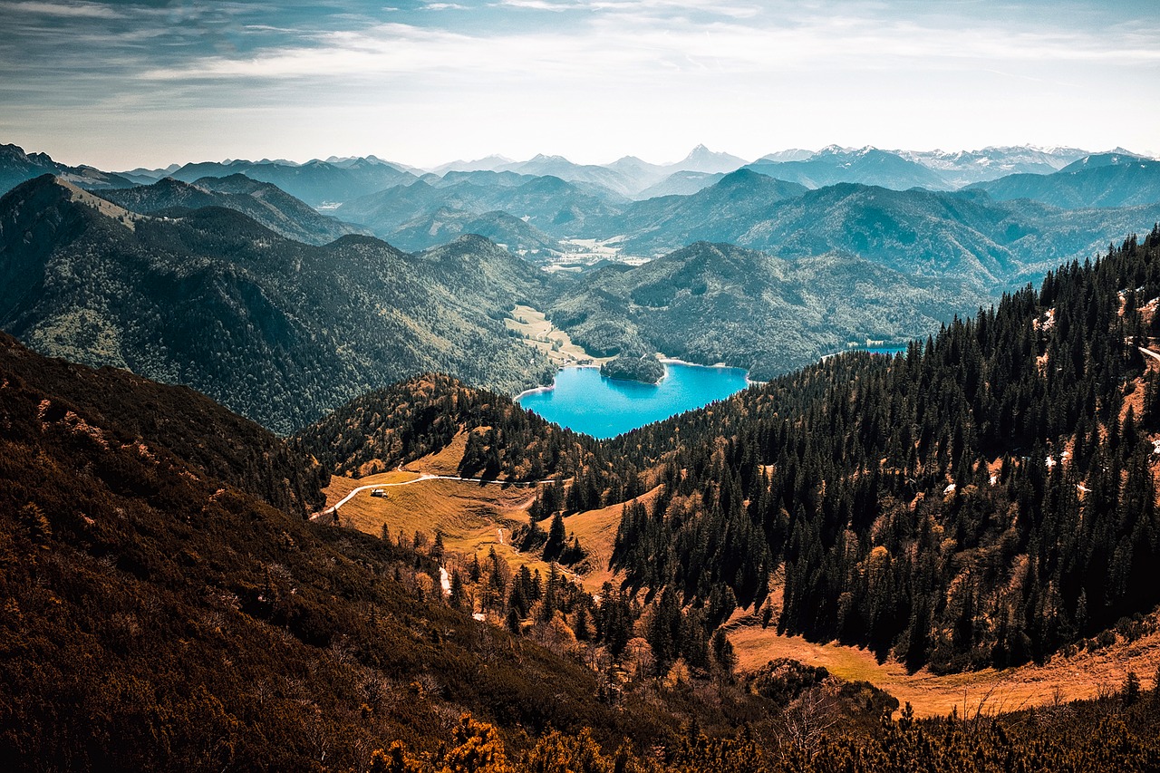 Image - germany landscape mountains lake
