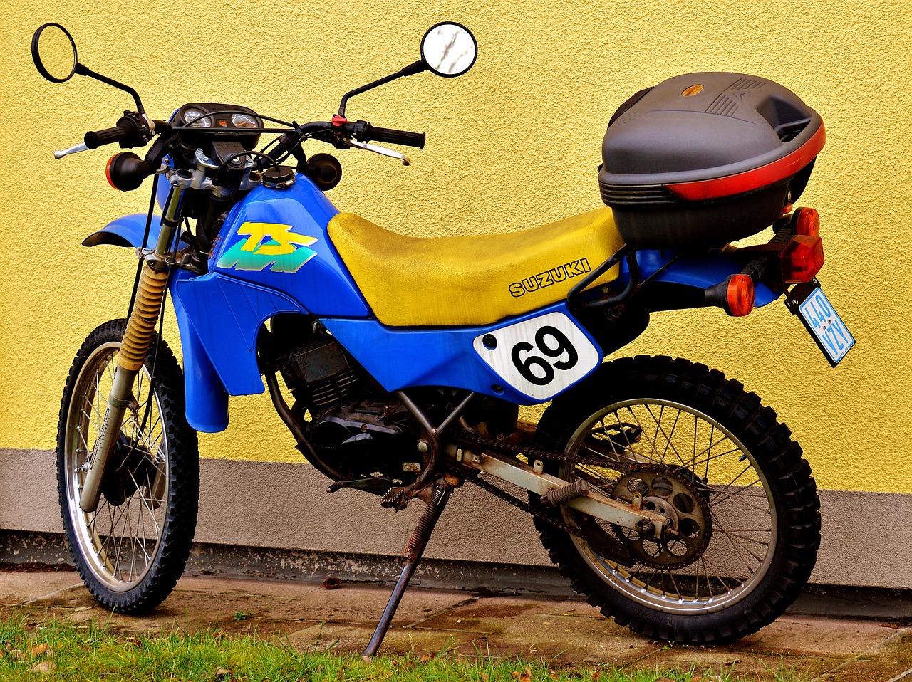 Image - moped enduro suzuki ts50xk