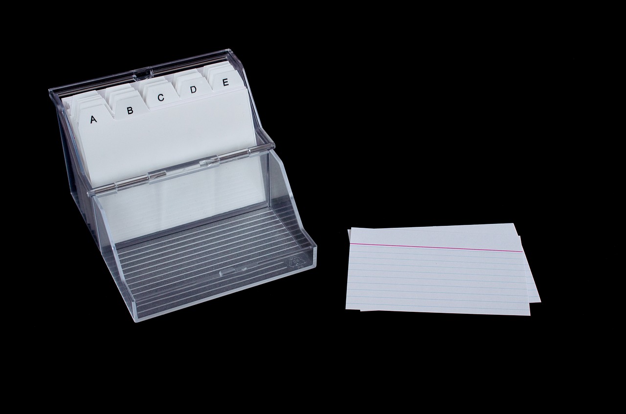 Image - index card box flashcards karteibox