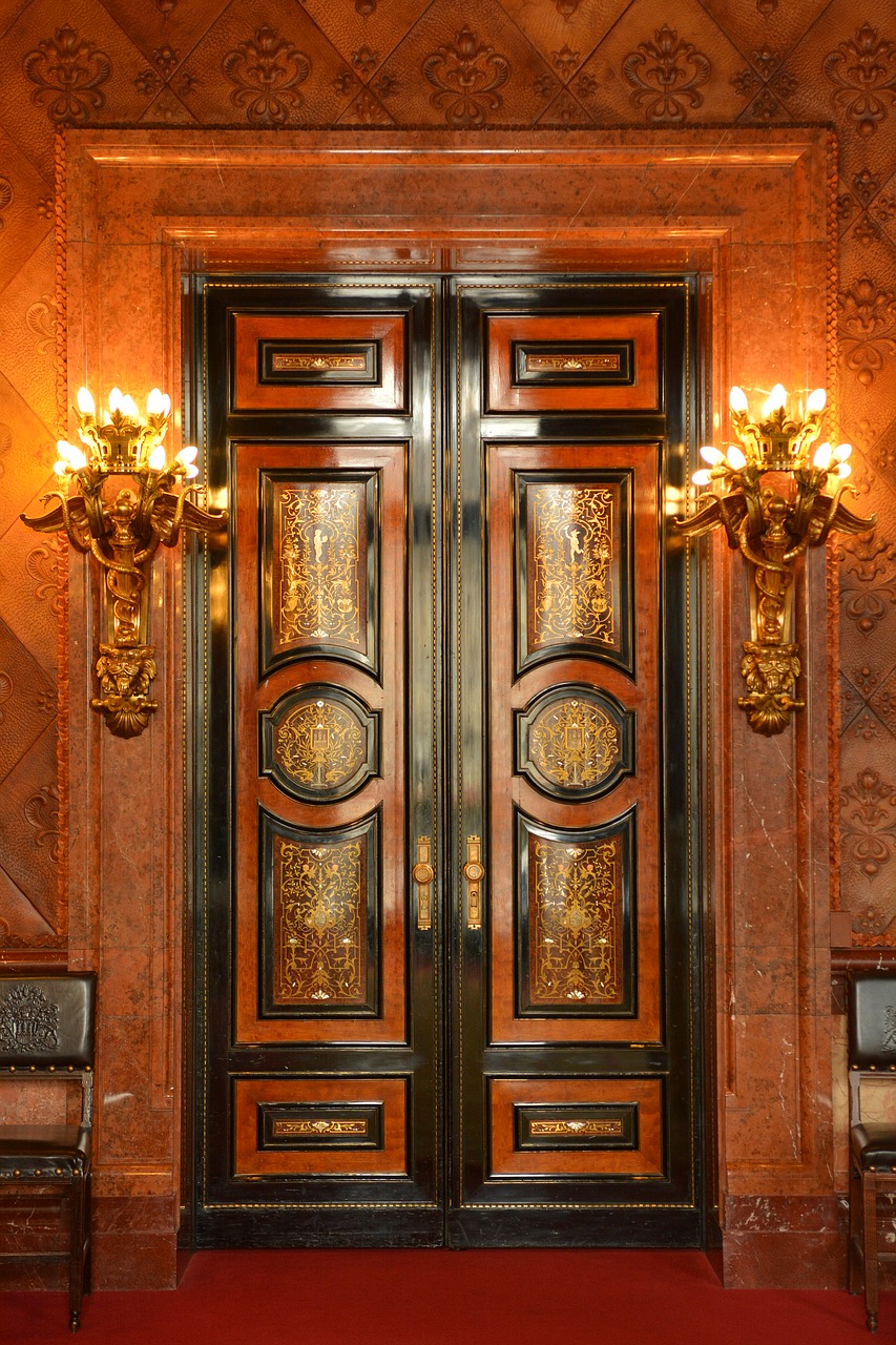 Image - door town hall hamburg architecture