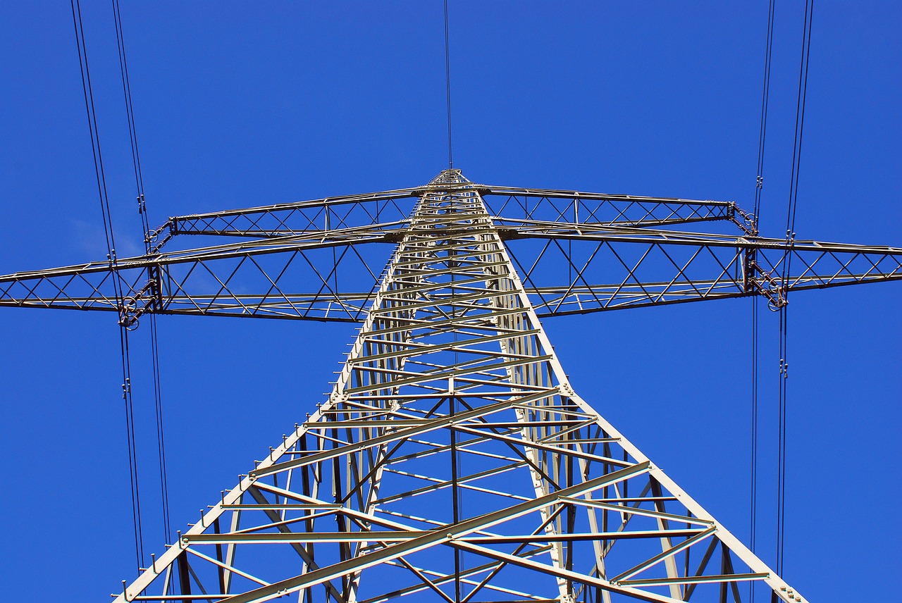 Image - strommast current line power poles