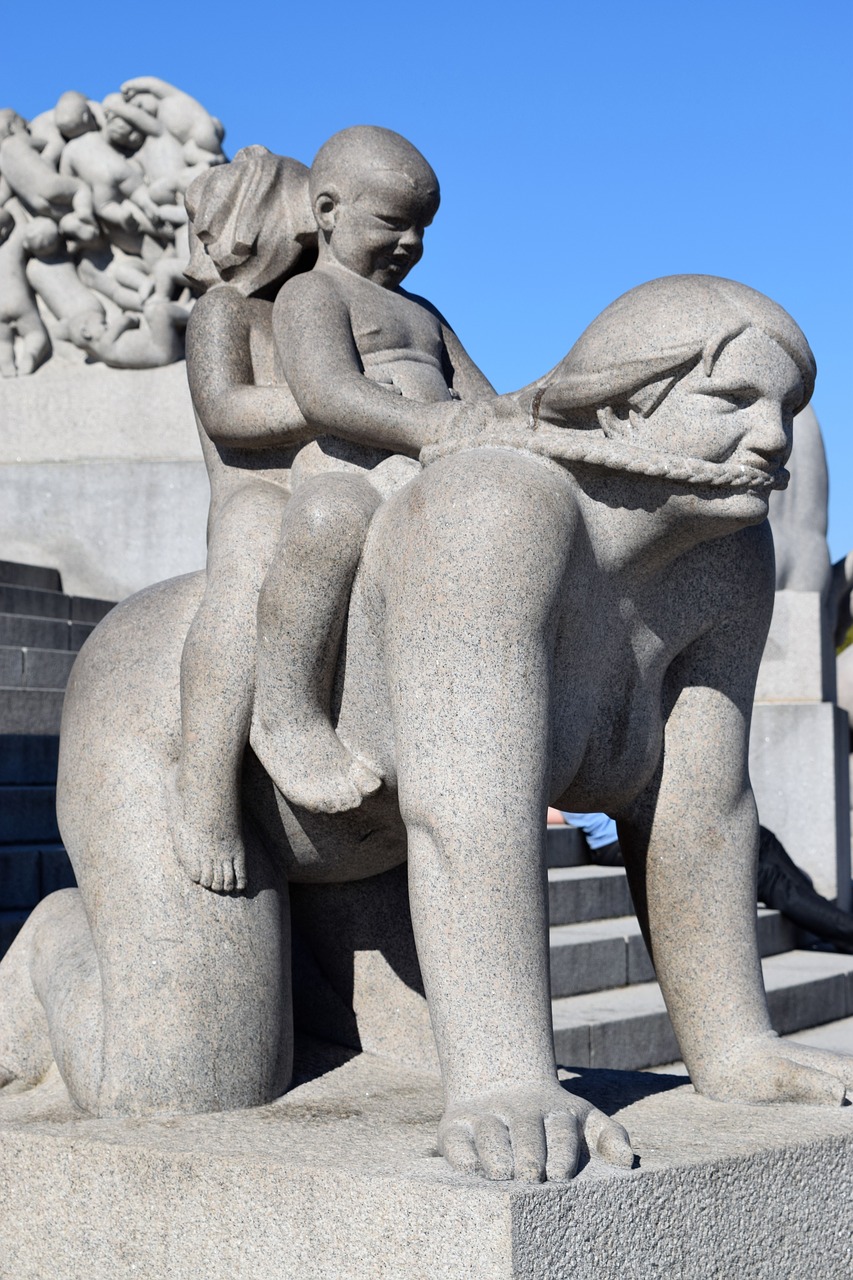 Image - statues oslo vigeland norway