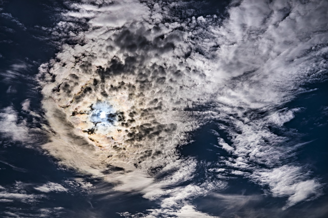 Image - sky clouds clouds form imposing