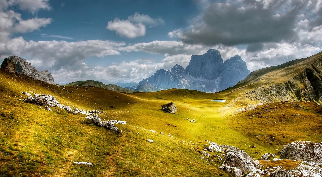 Image - dolomites mountains monte pelmo