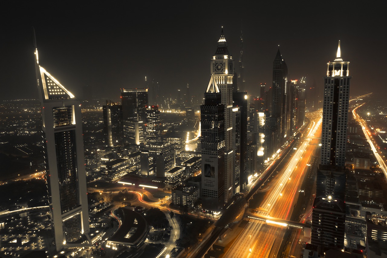 Image - dubai skyline city architecture