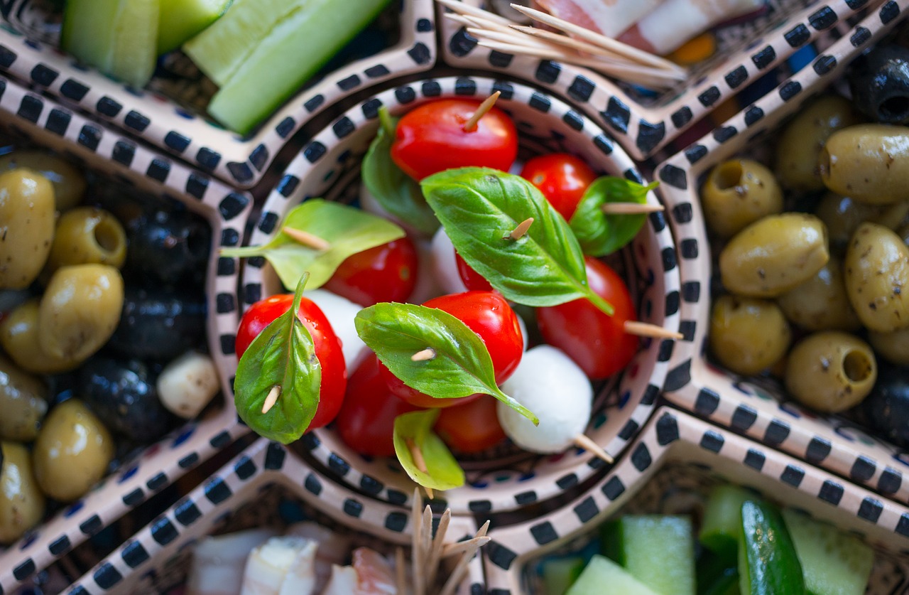 Image - italian food olives tomato basil