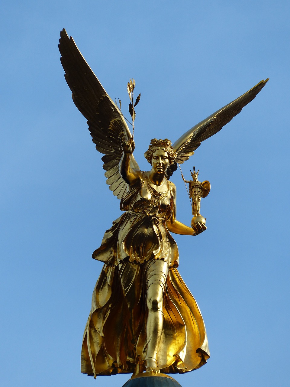 Image - angel of peace munich city monument