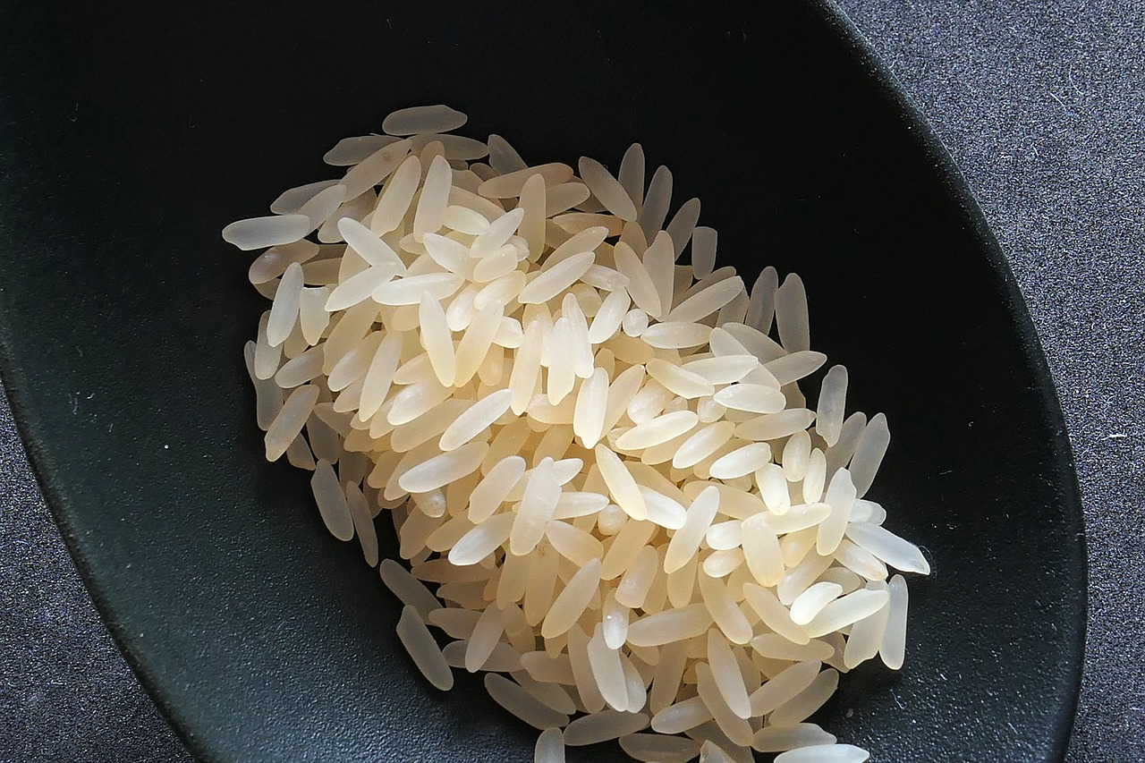 Image - rice spoon spoon rice eat food