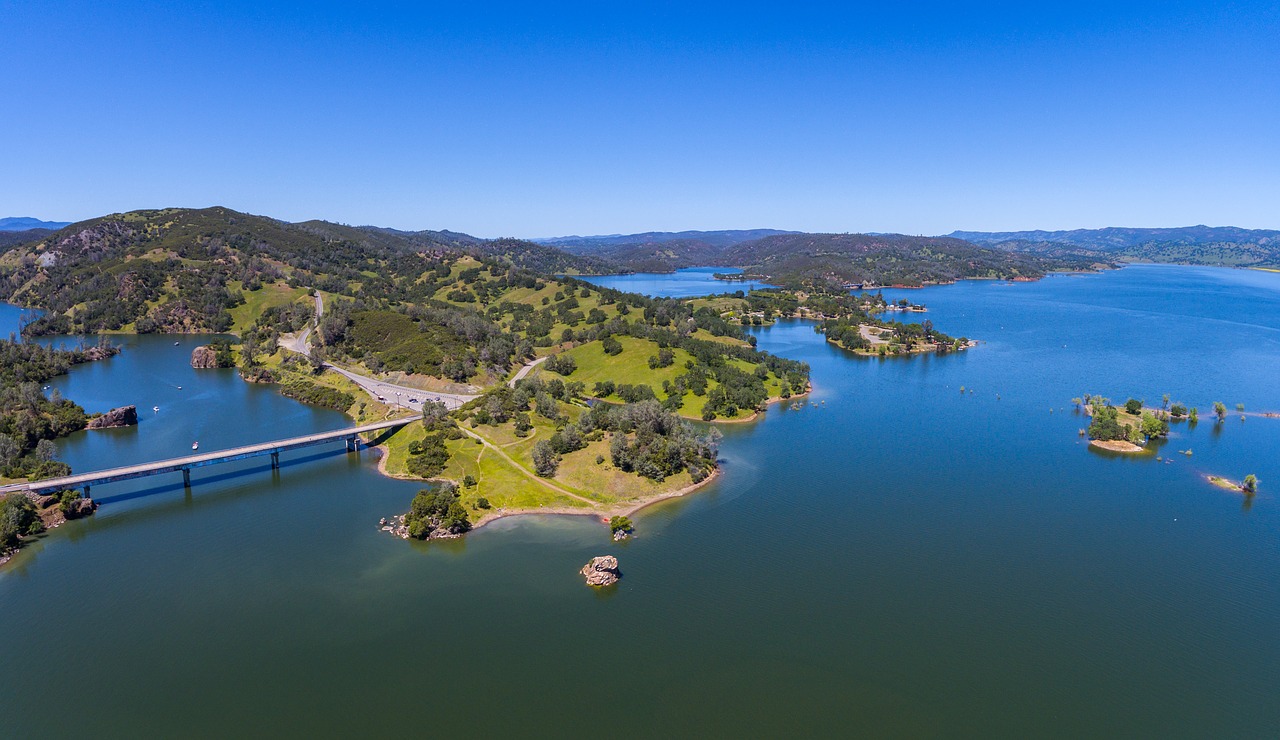 Image - aerial napa california landscape