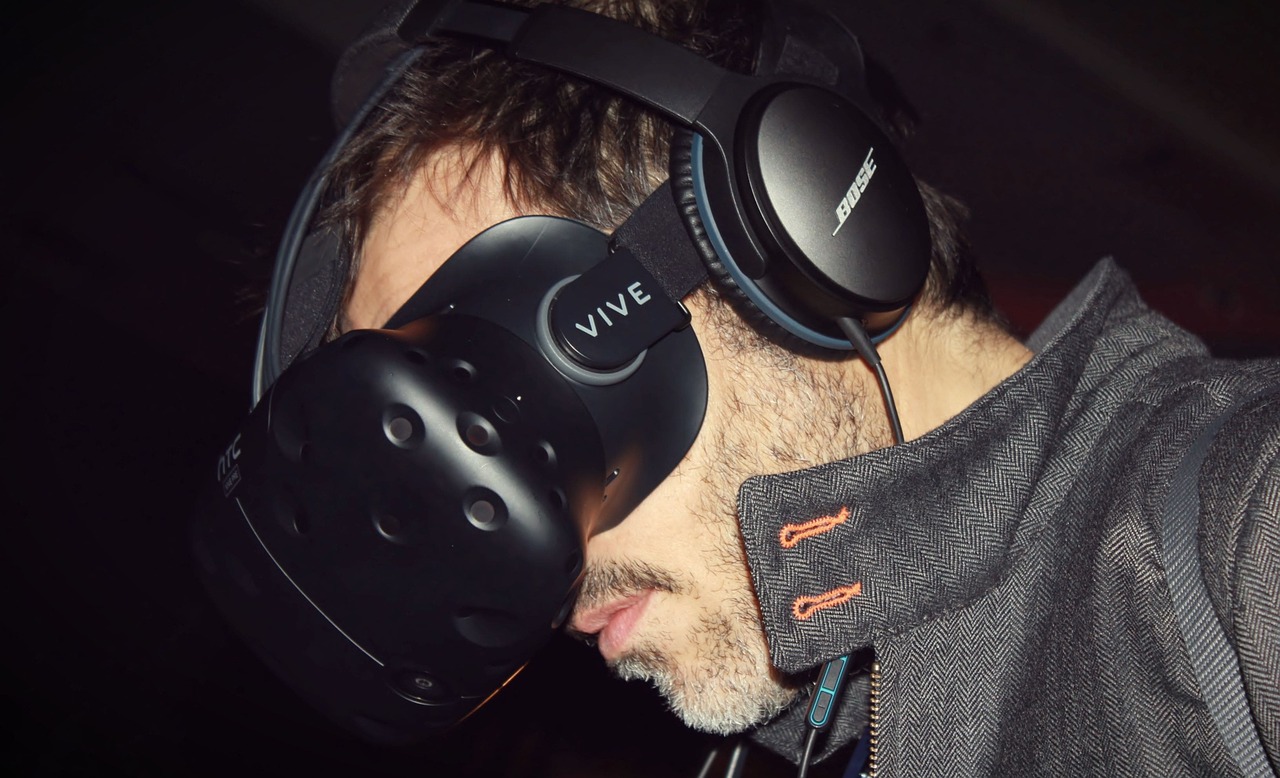 Image - virtual reality vr vr headset vive