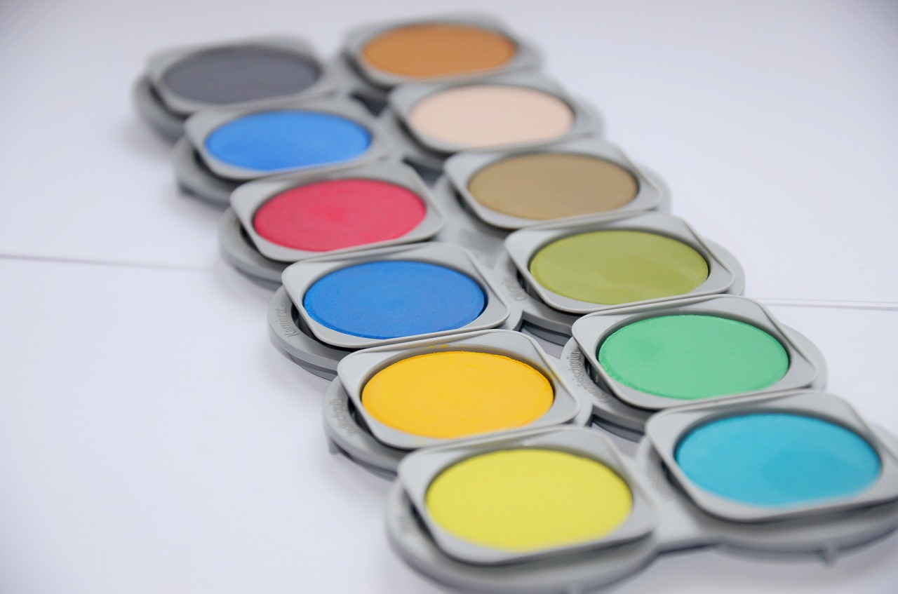 Image - paint palette color bright beauty