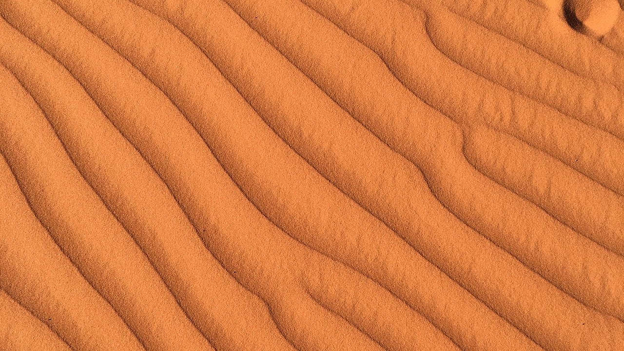 Image - desert sand dune nature pattern