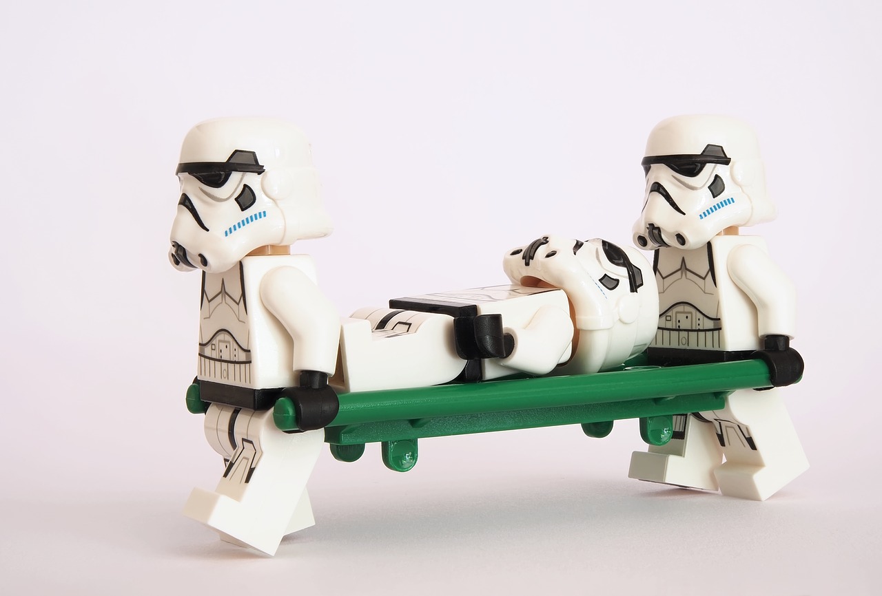 Image - stormtrooper lego stretcher litter