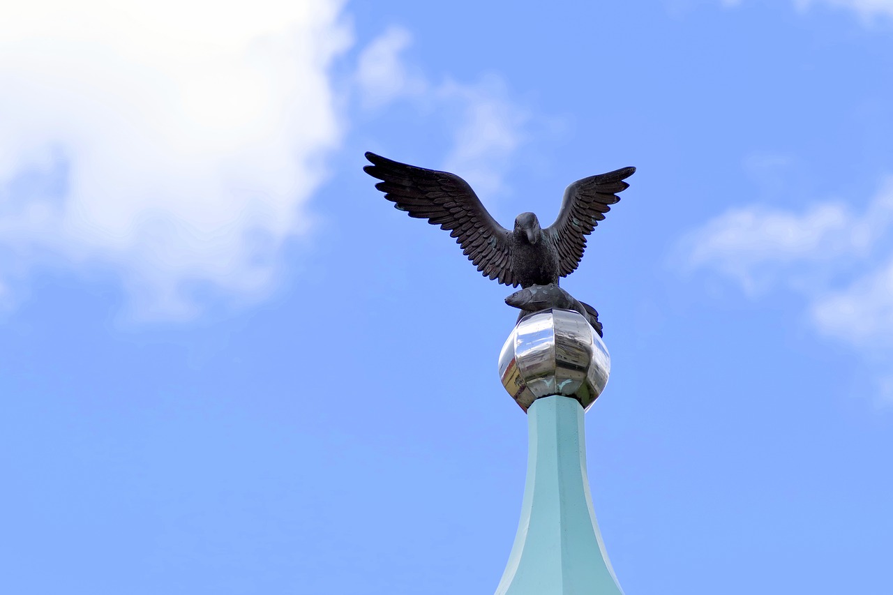 Image - seagull symbol sign sopot monument