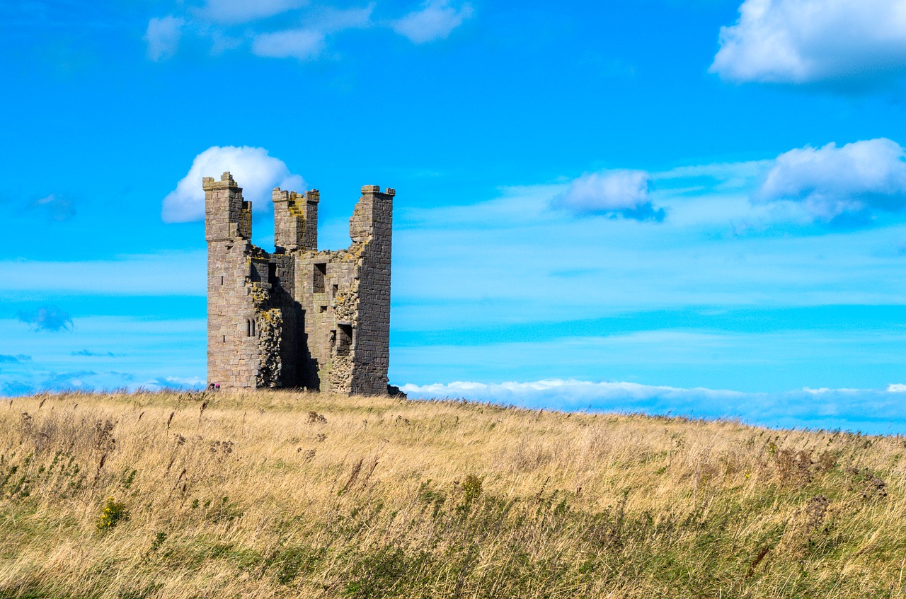 Image - castle ruin tower landscape