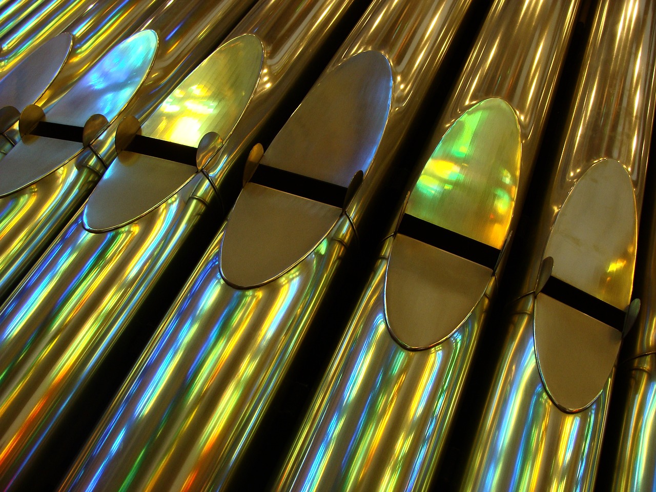 Image - pipe organ music close up metal