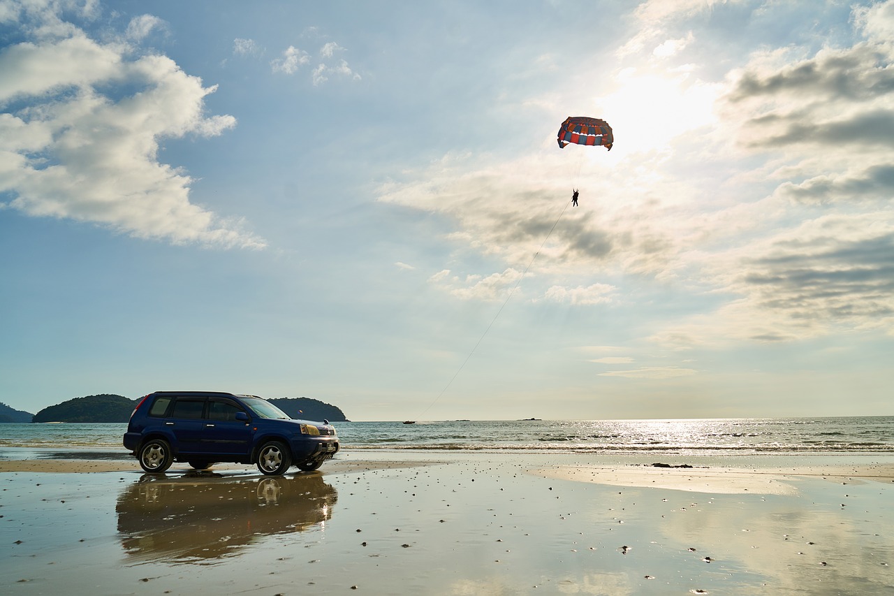 Image - car chip beach marine nature