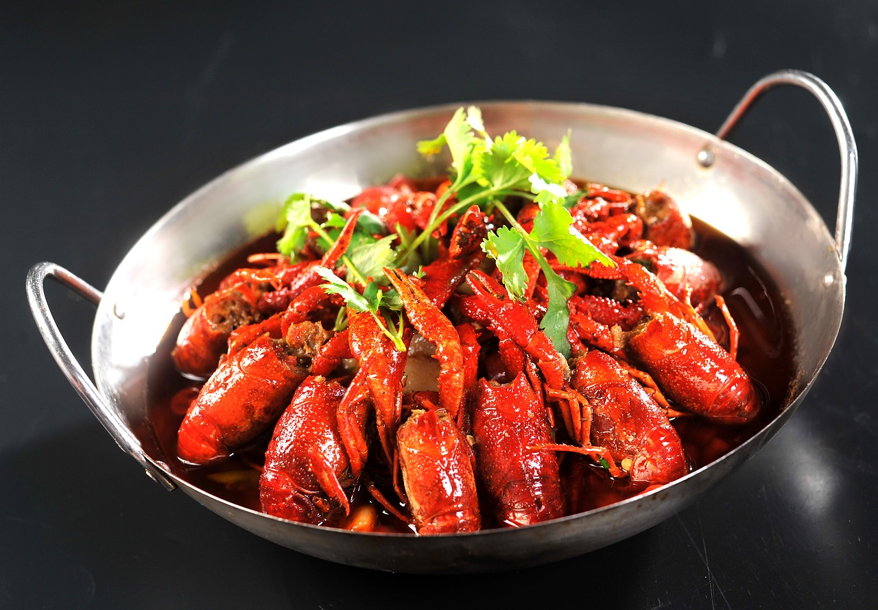 Image - crayfish oil stew food gourmet