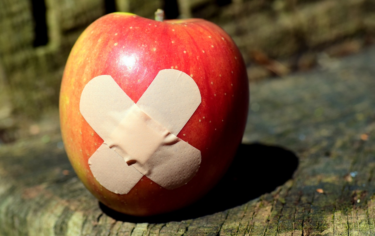 Image - apple patch food get well soon