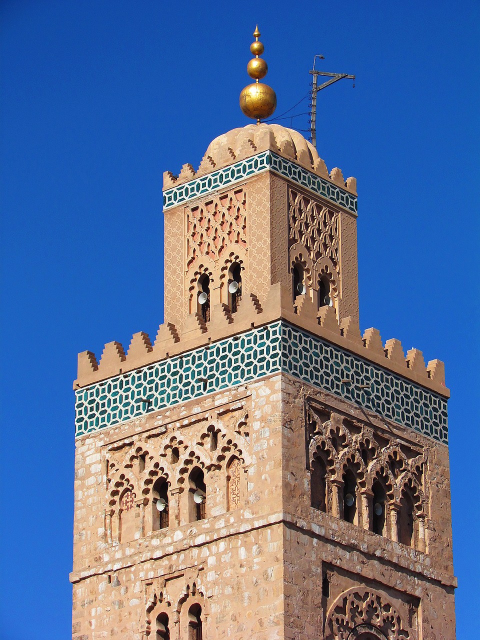 Image - morocco marrakech minaret mosque