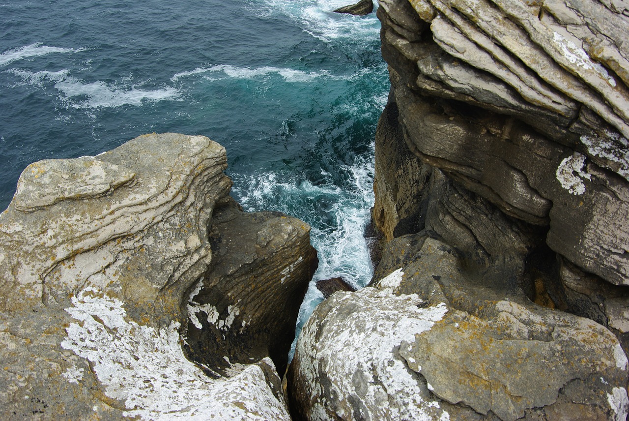 Image - sea cliff rock costa waves