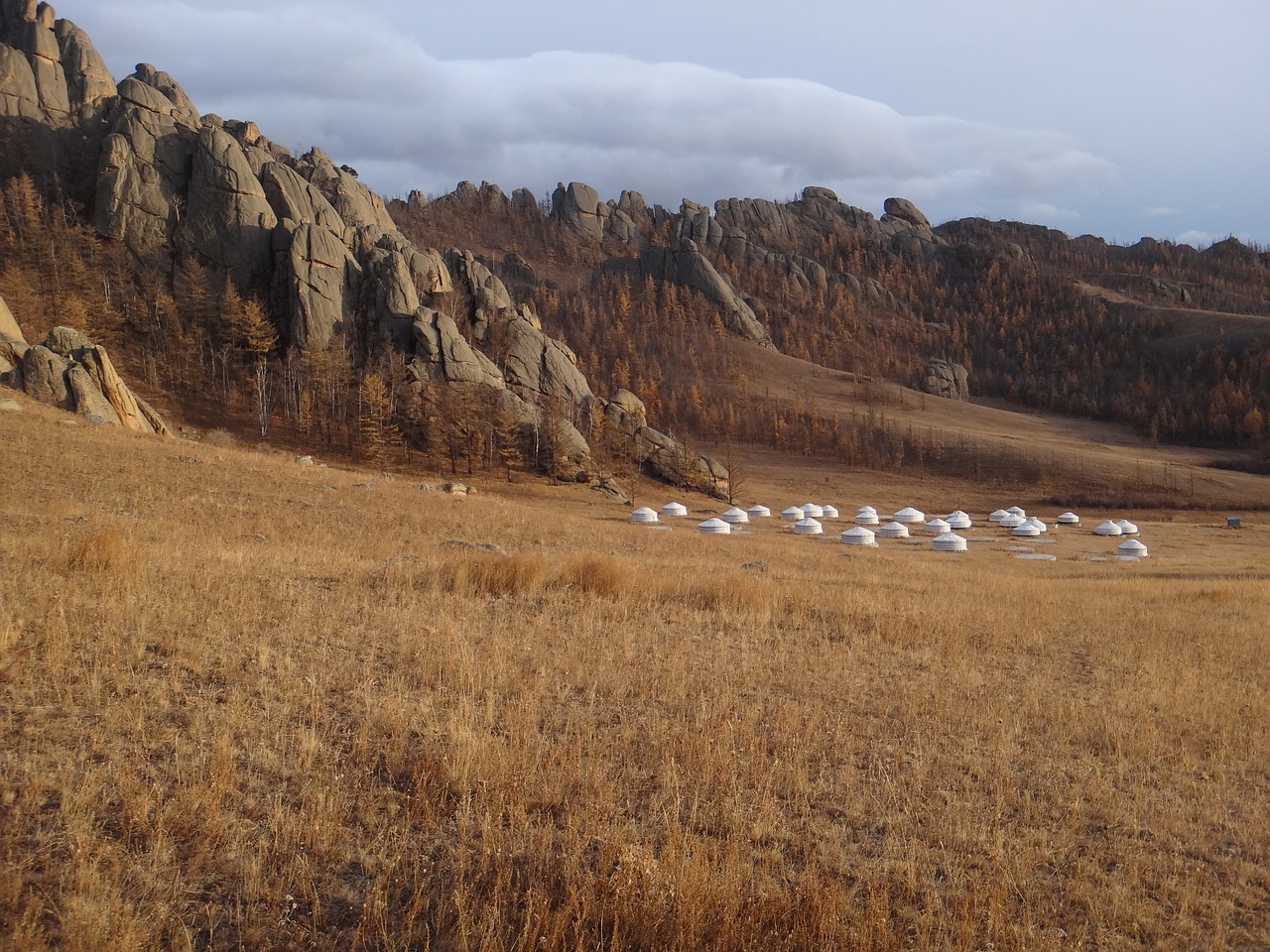 Image - mongolia national park steppe