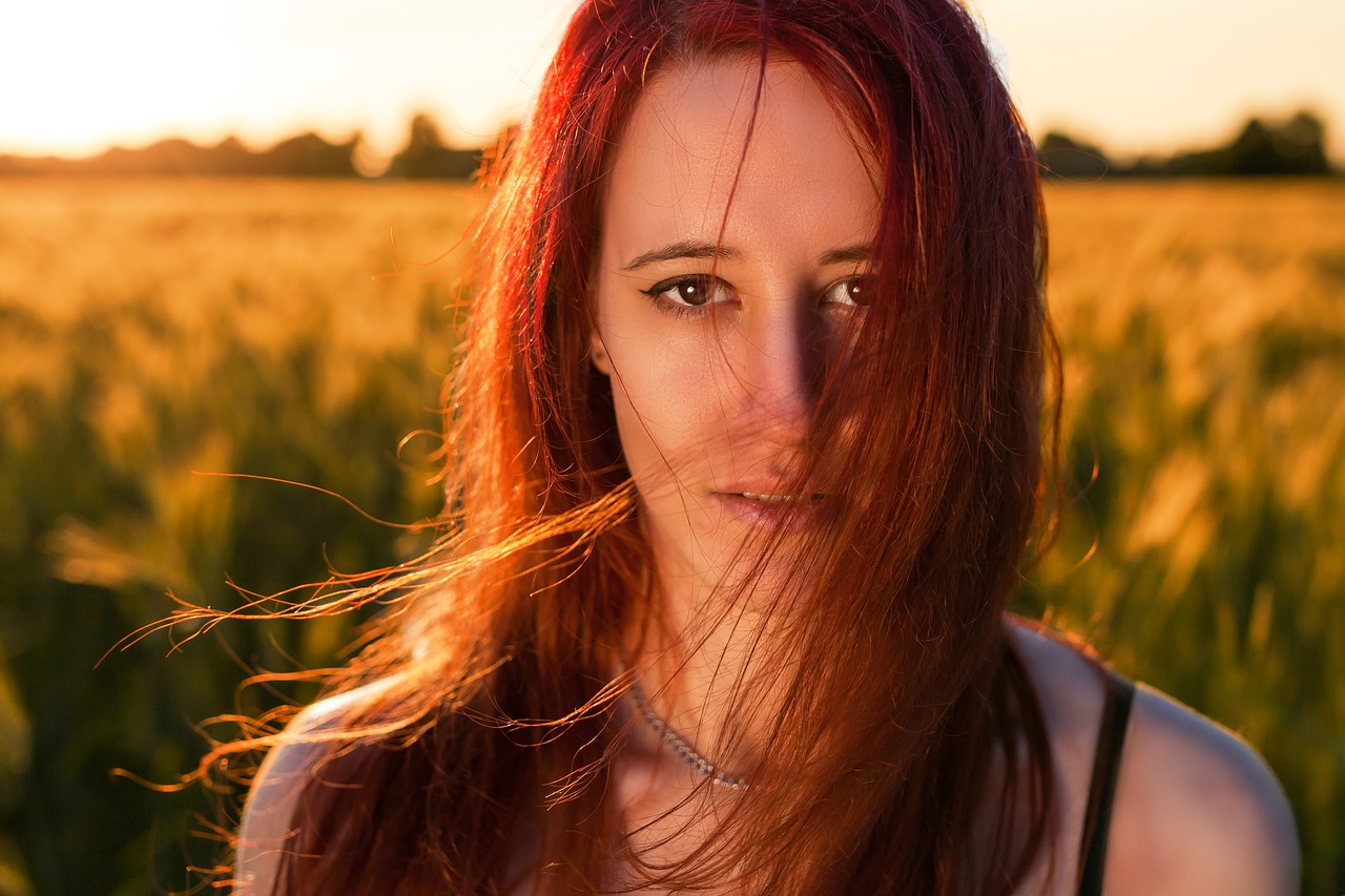 Image - model nature shooting portrait