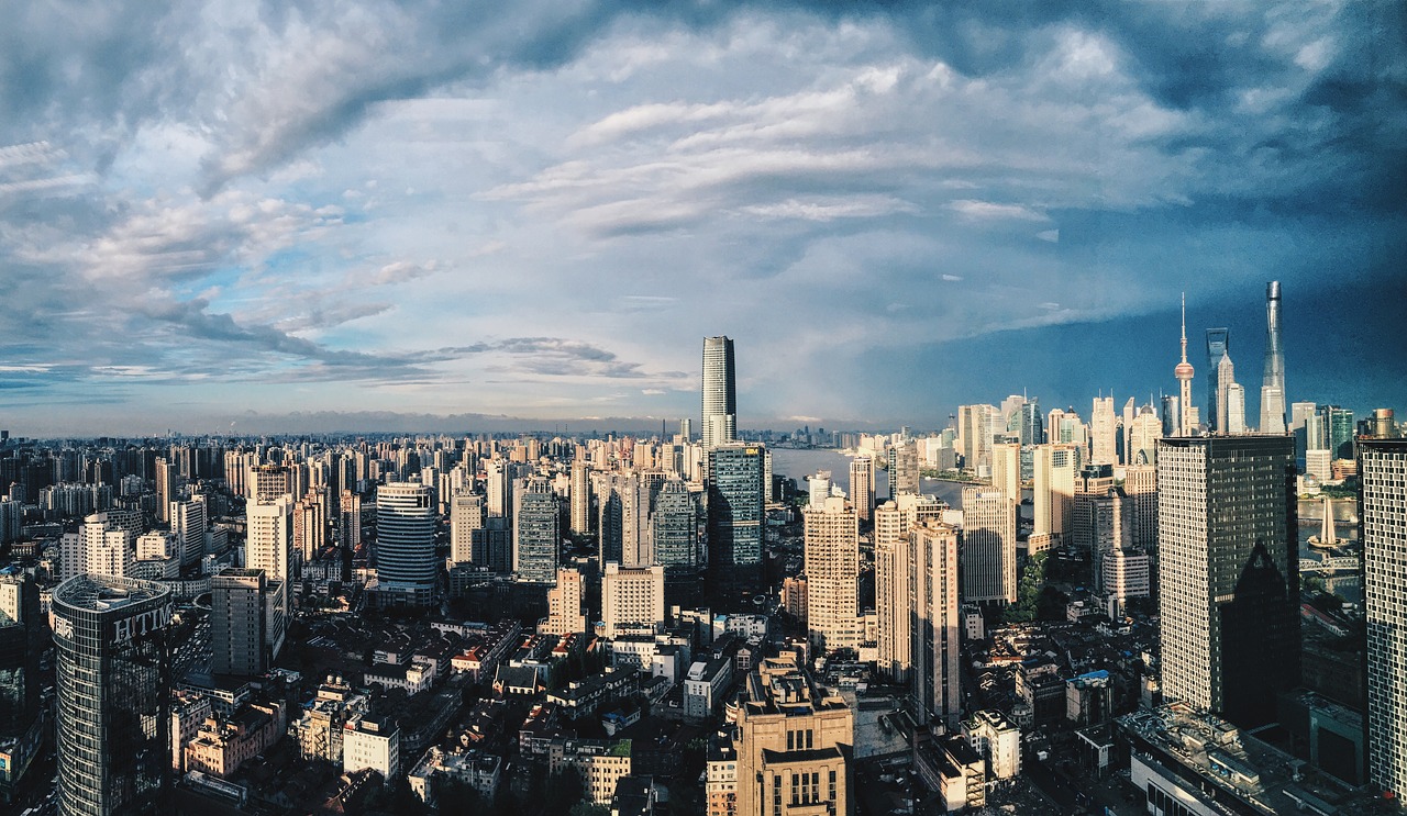 Image - shanghai the window sunny days city