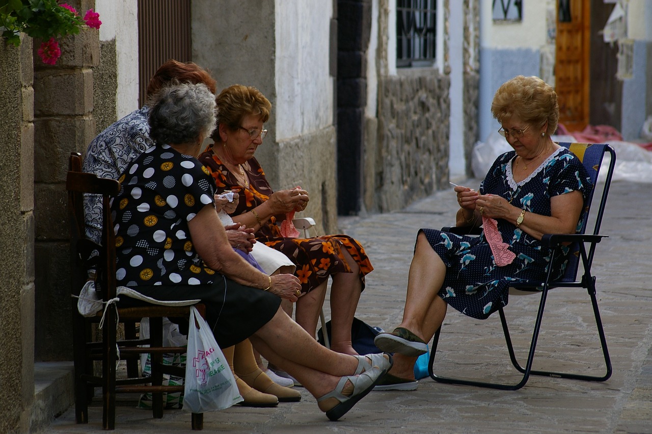 Image - spain needlework women age