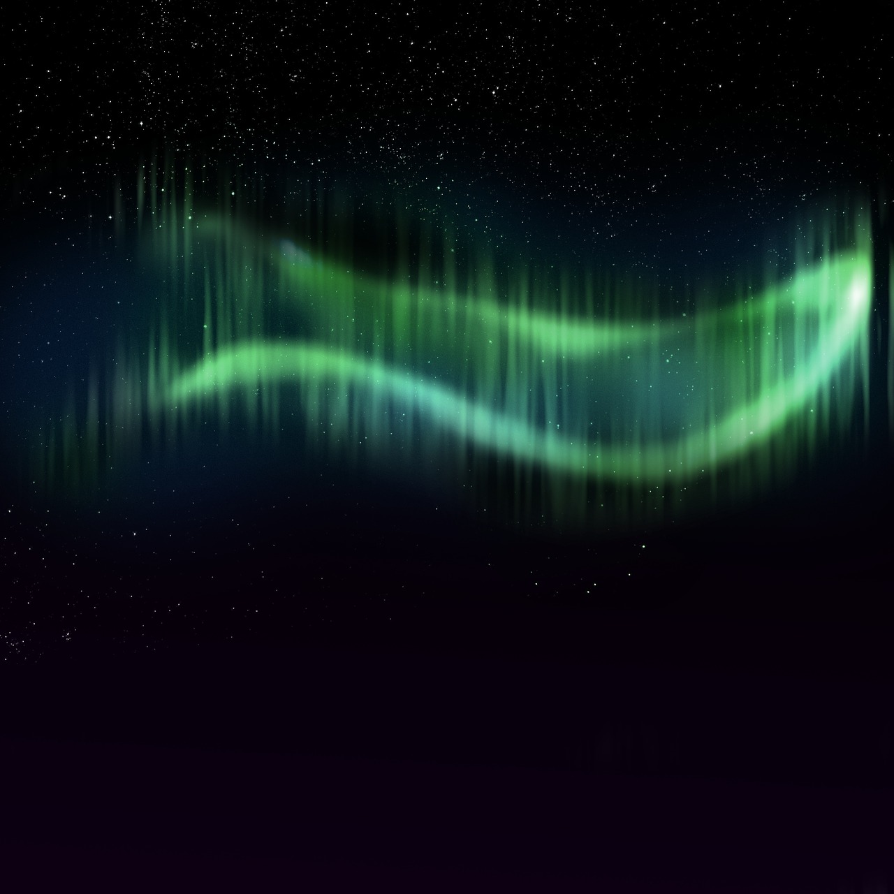 Image - borealis background sky night aura