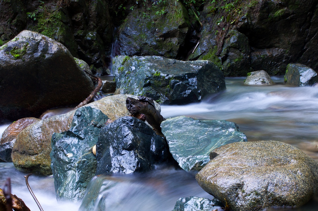 Image - rock river jarabacoa nature stones