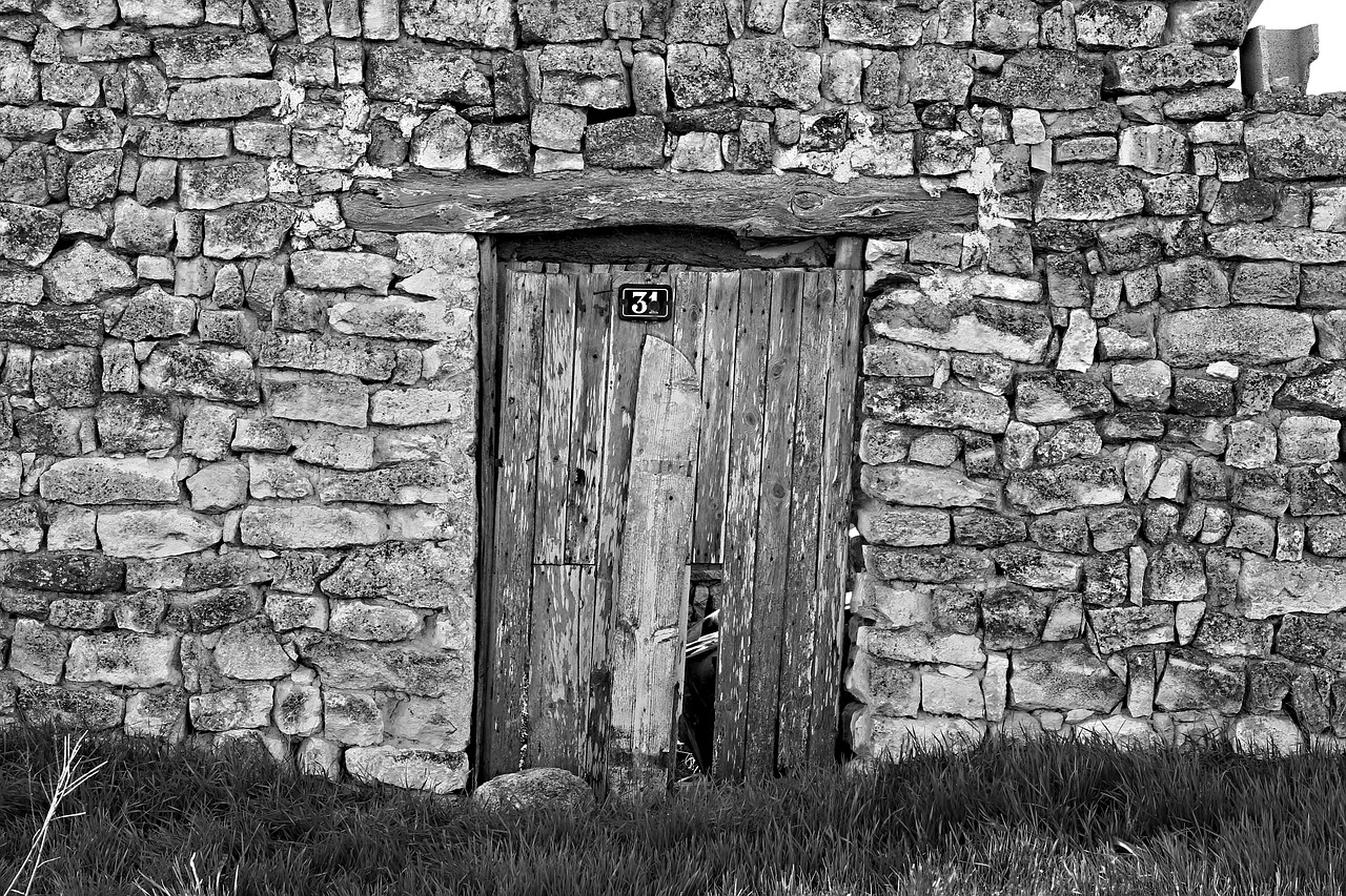 Image - door old arc background texture