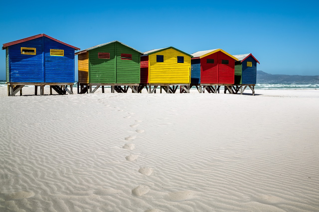 Image - muizenberg beach house cabins sand