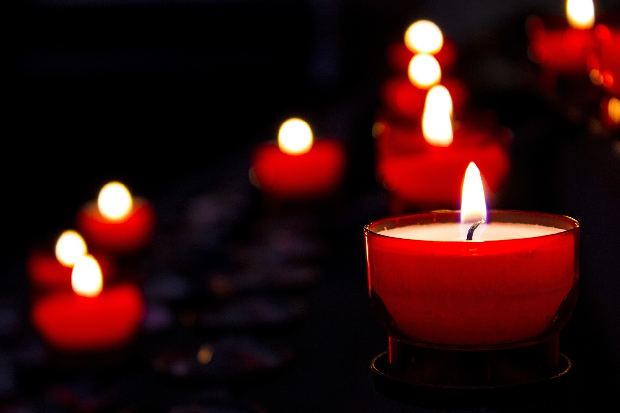 Image - candle mourning church religion