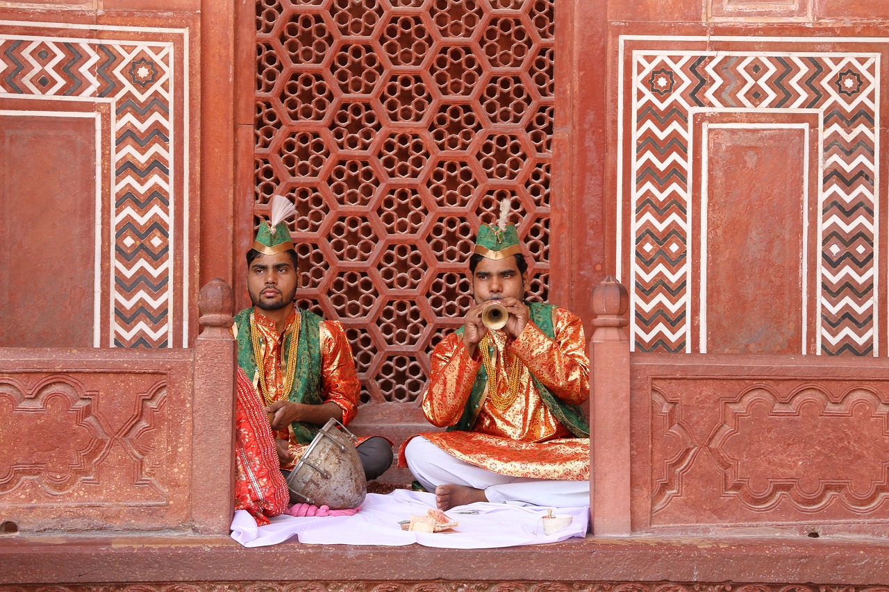 Image - taj mahal india people music