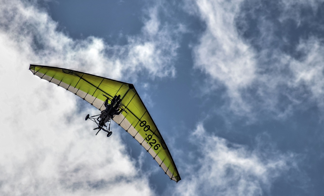 Image - delta hang glider plane