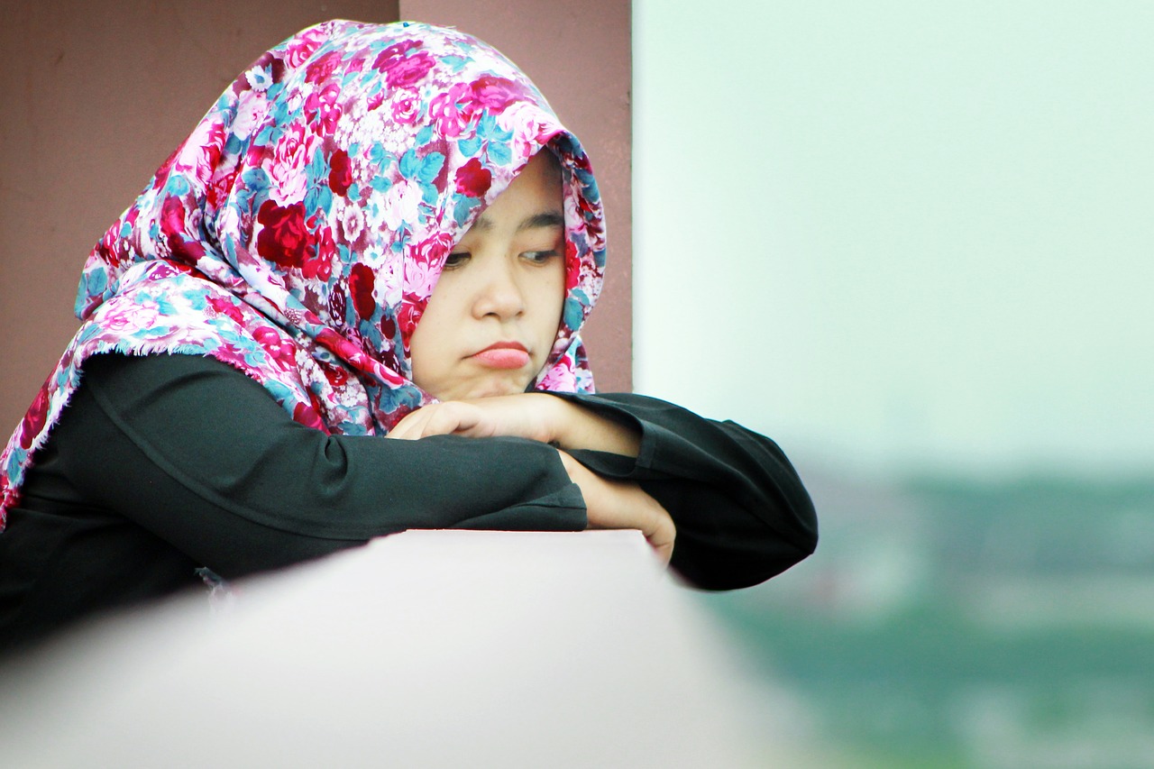 Image - hijab female indonesia portrait