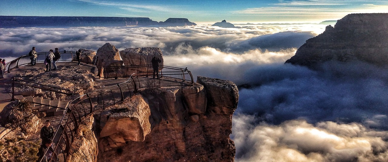 Image - grand canyon cloud inversion rare