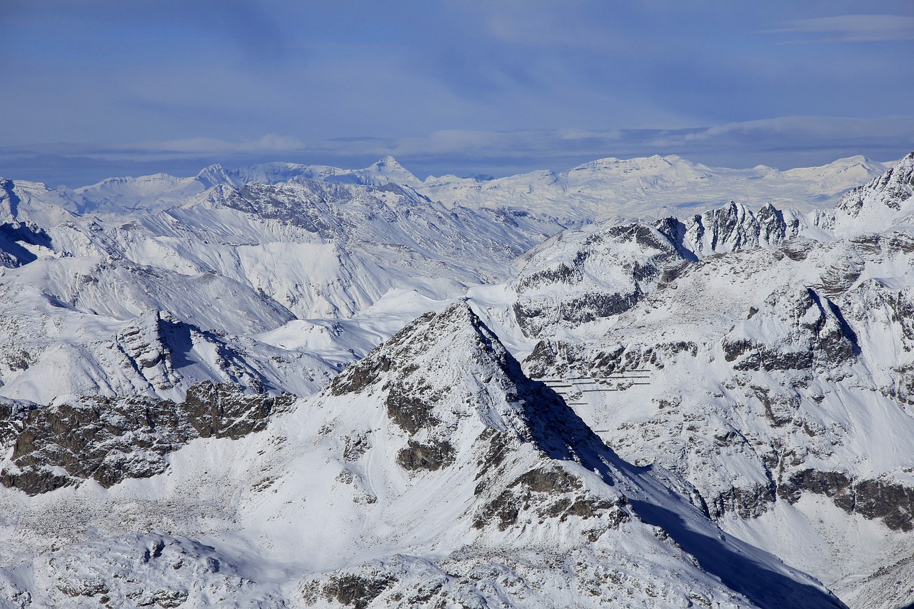 Image - alps switzerland corvatsch   view