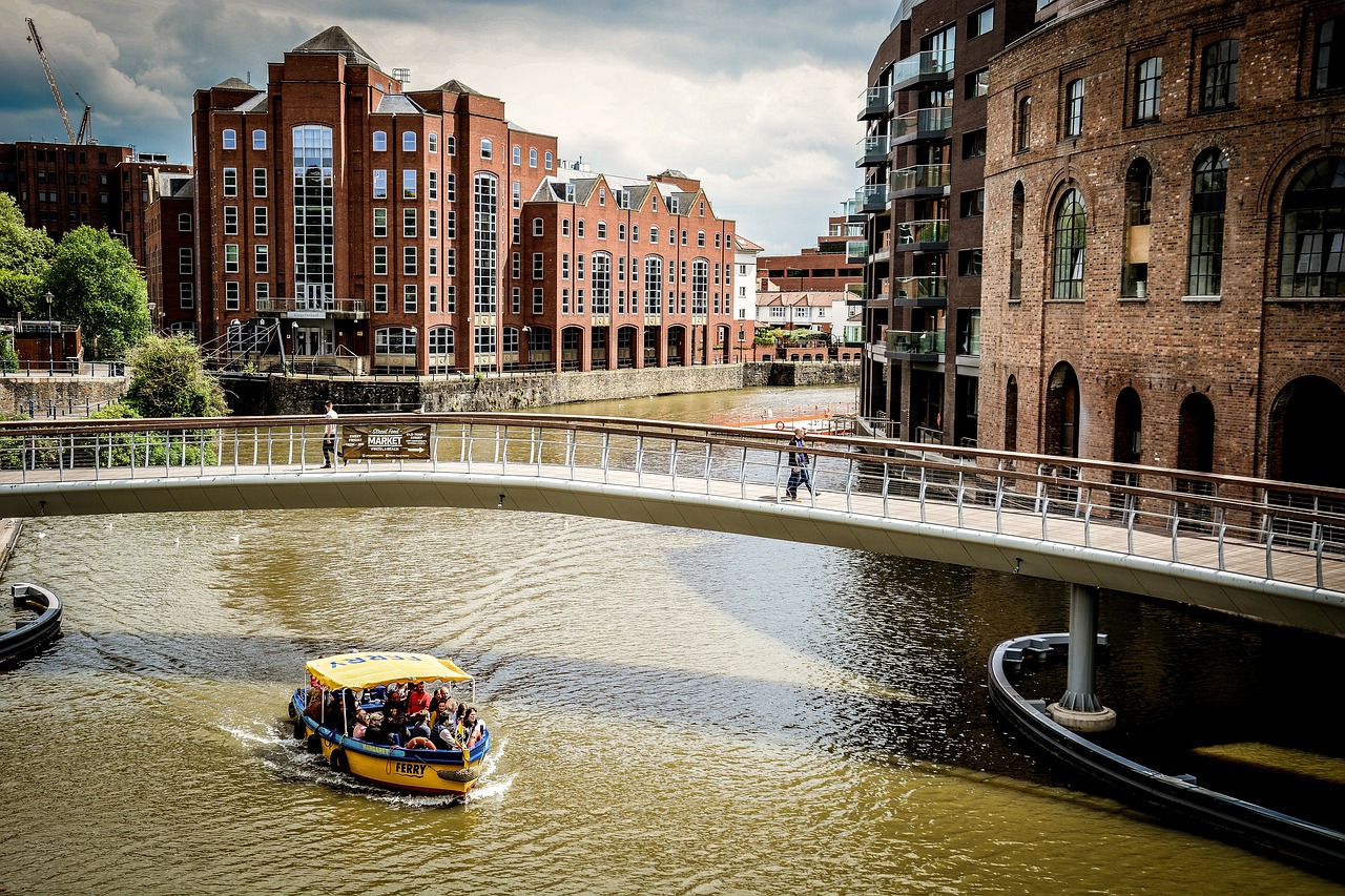 Image - bristol harbour ferry river bridge