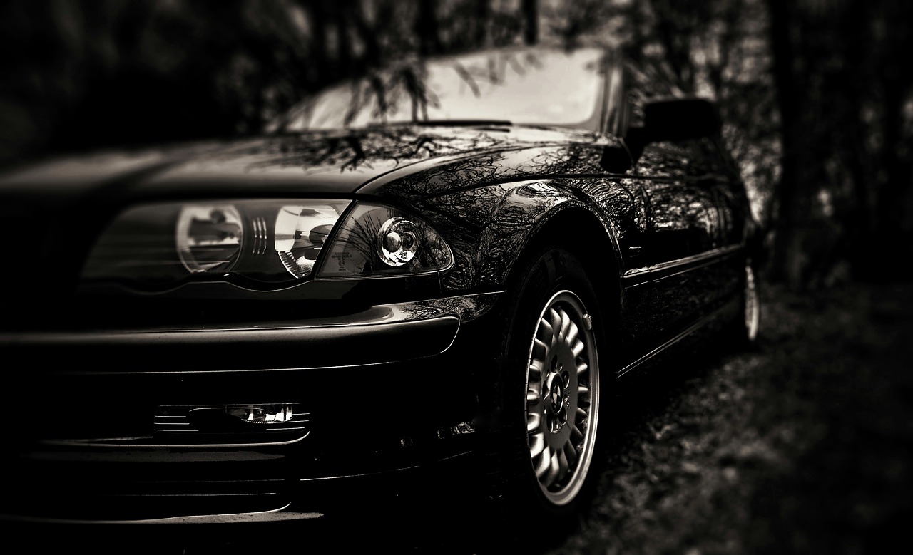 Image - bmw e46 combi auto black and white