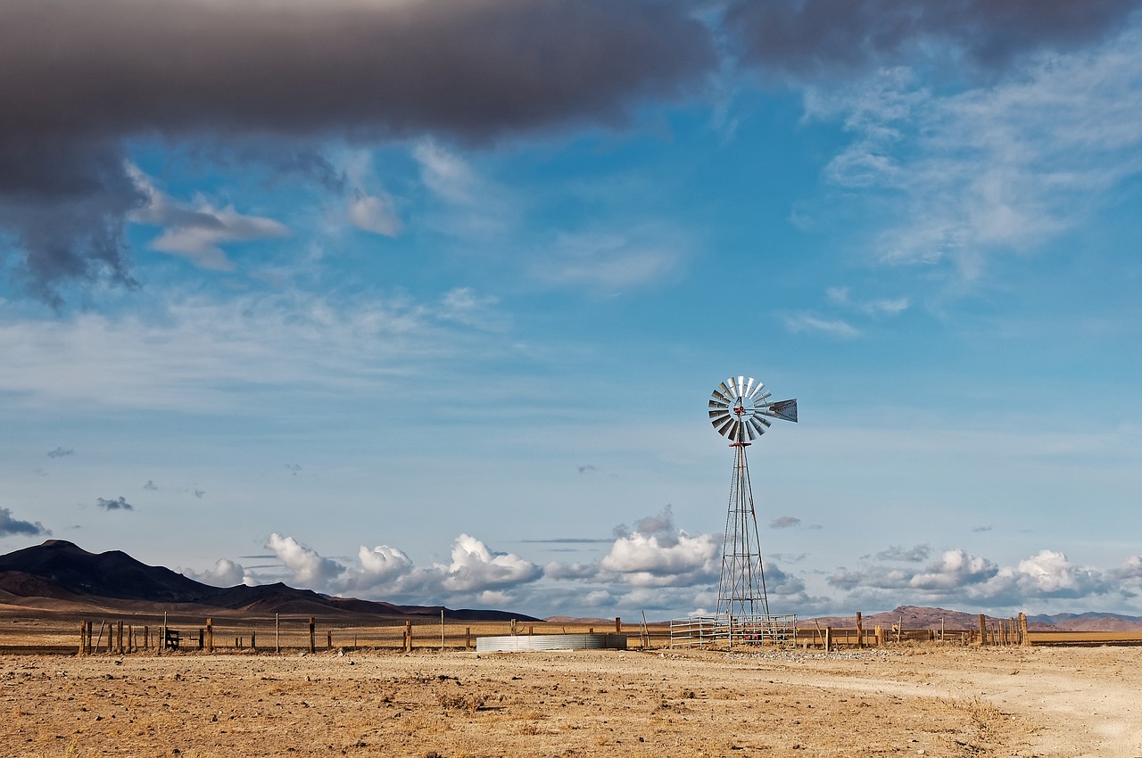 Image - nevada usa desert pinwheel