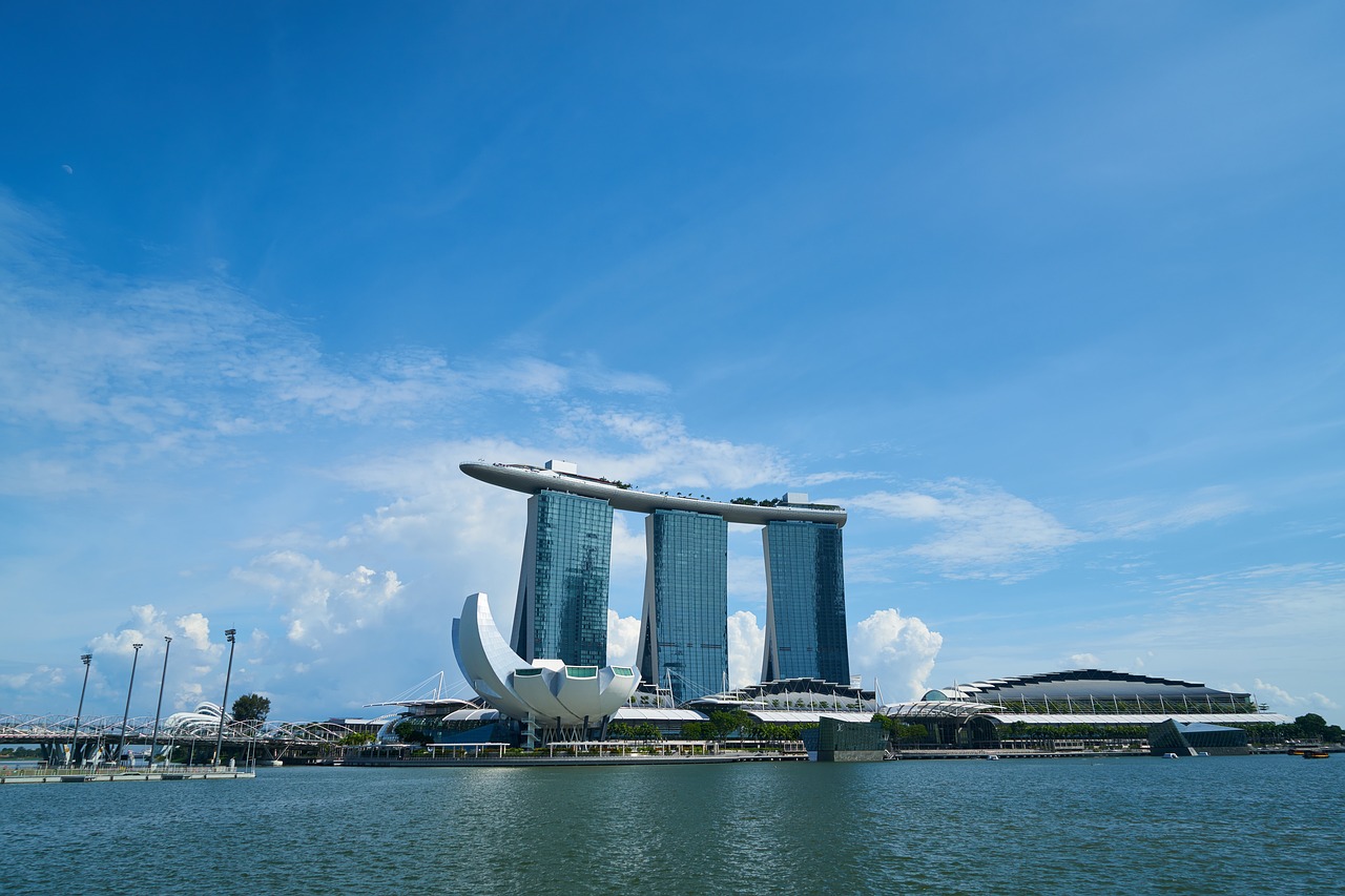 Image - singapore hotel blue composition